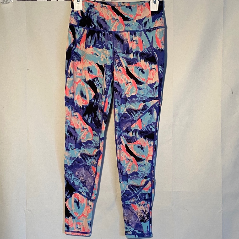 Sweaty Betty Multi-Color XS Leggings, Back Zipper